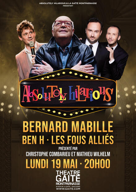 Absolutely Hilarious au Théâtre de la Gaîté Montparnasse