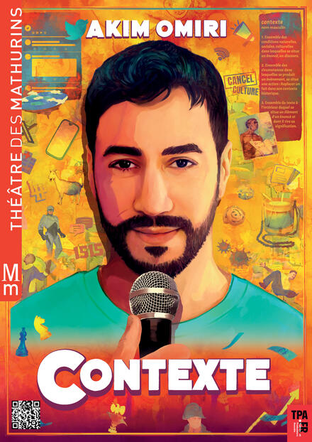 AKIM OMIRI - Contexte au Théâtre des Mathurins (Grande salle)