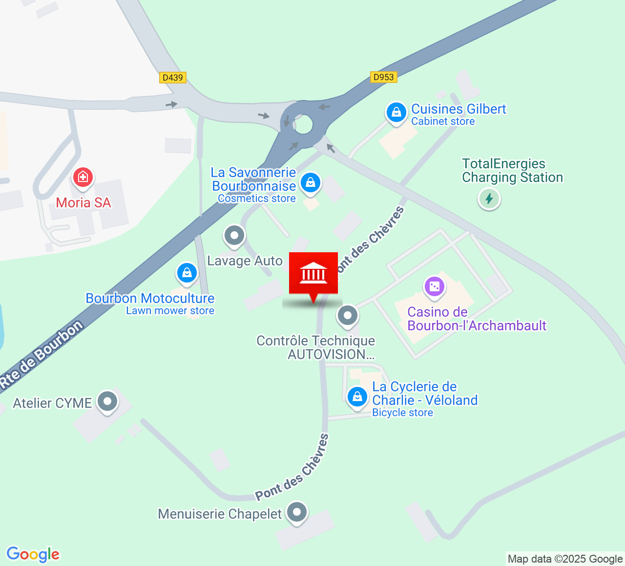 Plan d’accès CASINO