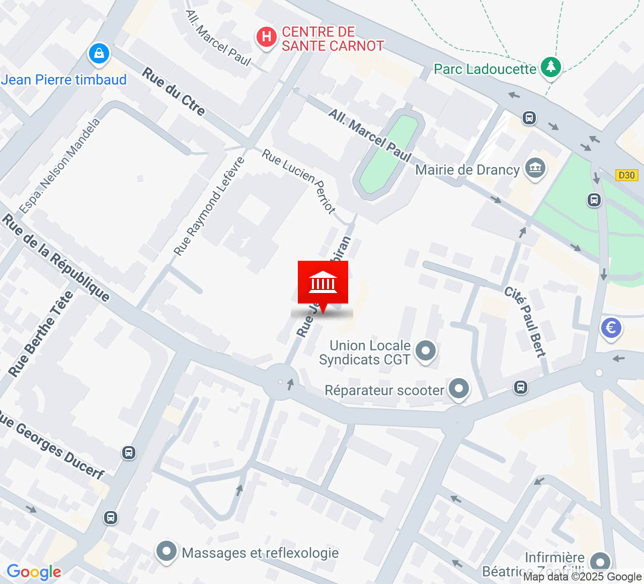 Plan d’accès Salle Culturelle