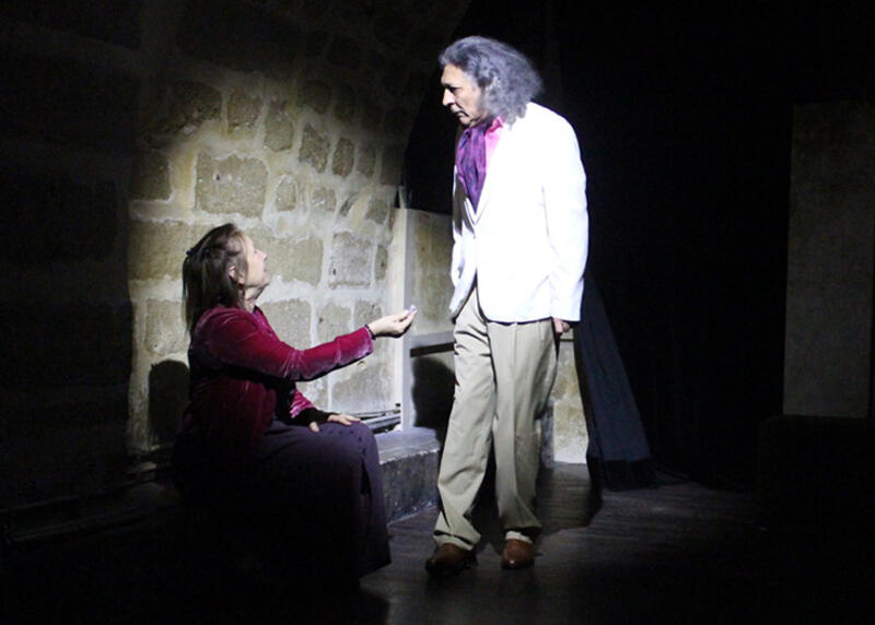 Vincent, son mari et sa femme au Théâtre Essaïon