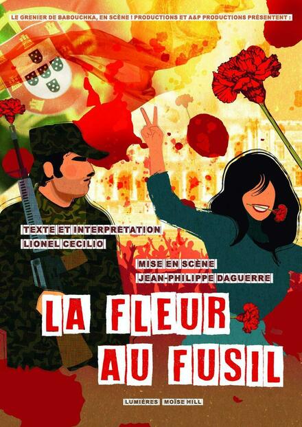 LA FLEUR AU FUSIL - Lionel CECILIO au Théâtre des Gémeaux Parisiens
