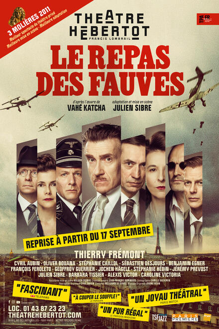 Le repas des fauves au Théâtre Hébertot