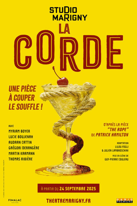 La corde au Théâtre Marigny Studio