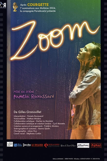 ZOOM - Pamela RAVASSARD au Théâtre Lucas-Paumier