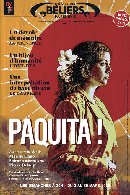 Paquita ! au Théâtre des Béliers Parisiens