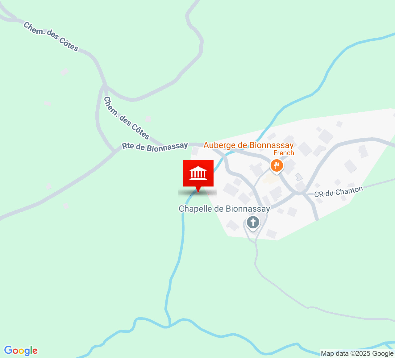 Plan d’accès Le Crozat