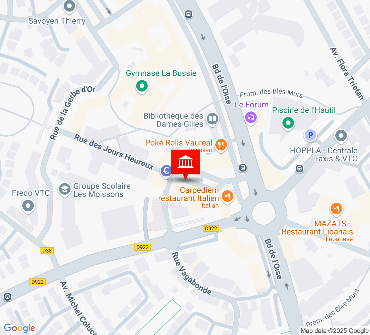 Plan d’accès Théâtre de l'Antares