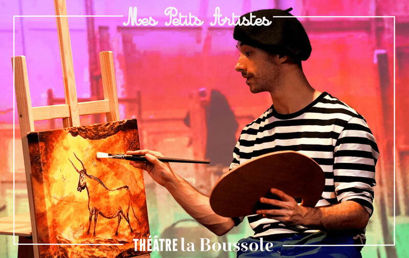 Mes petits artistes au Théâtre la Boussole