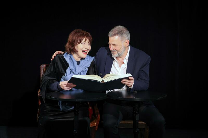 JUDITH MAGRE DIT APOLLINAIRE EN DUO AVEC ERIC NAULLEAU au Théâtre de Poche-Montparnasse (Grande salle)