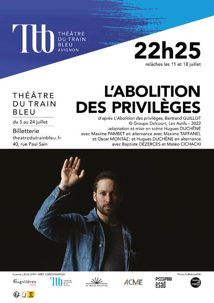 L'abolition des privilèges au Théâtre du Train Bleu