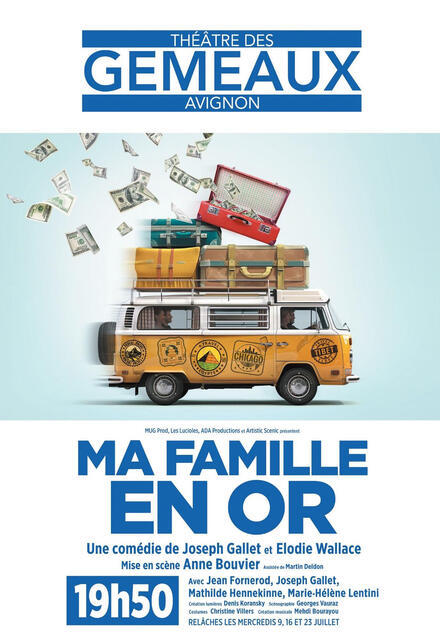Ma famille en or au Théâtre des Gémeaux