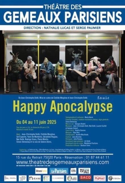 Happy Apocalypse au Théâtre des Gémeaux Parisiens