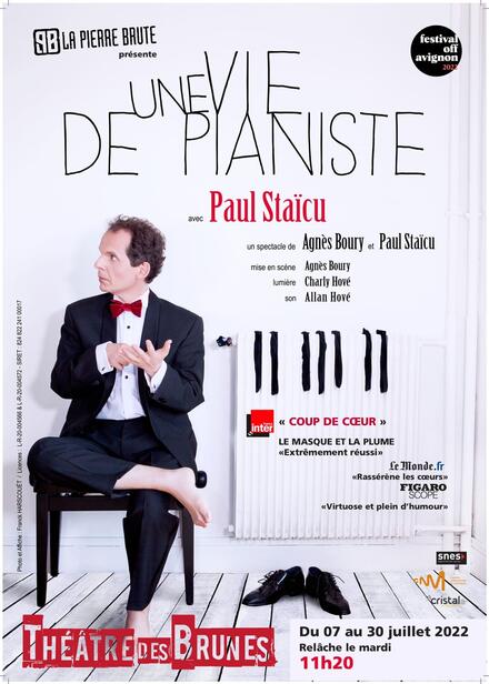 Une vie de pianiste au Théâtre des Brunes
