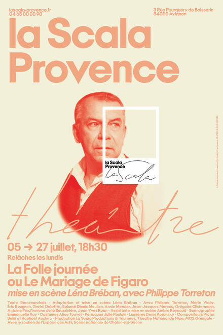 La Folle Journée ou Le Mariage de Figaro au Théâtre La Scala Provence