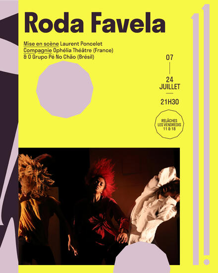 Roda Favela au Théâtre Le 11 Avignon - Espace Mistral
