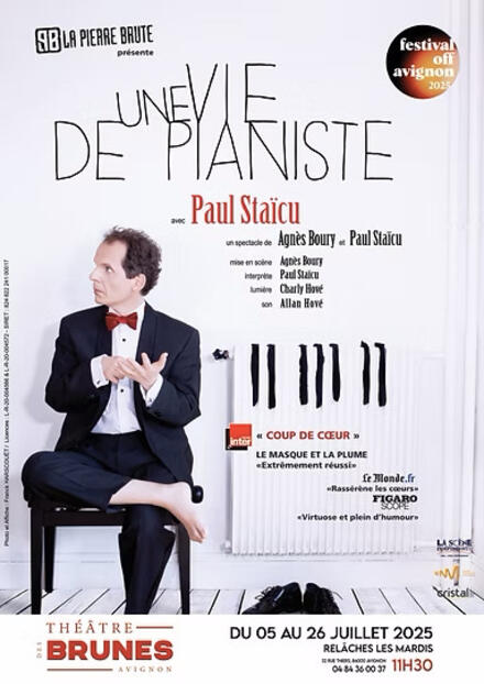 Une vie de pianiste au Théâtre des Brunes