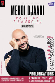 MEHDI DJAADI - Couleur framboise, théâtre Studio des Champs-Elysées