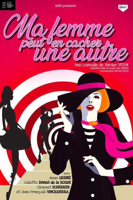 Ma femme peut en cacher une autre au Théâtre Molière