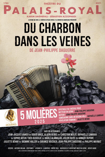 Du charbon dans les veines au Théâtre du Palais Royal