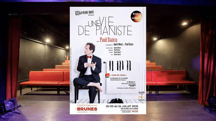 L'autobiographie musicale du pianiste Paul STAÏCU de déploie entre virtuosité, humour et souvenirs partagés