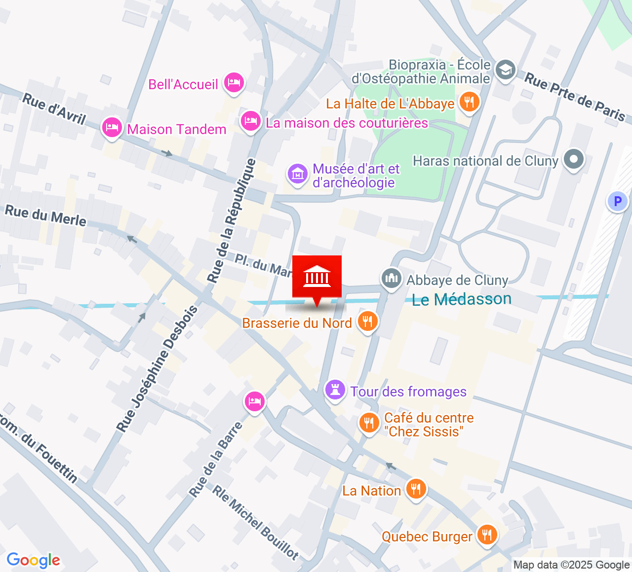 Plan d’accès Théâtre des arts