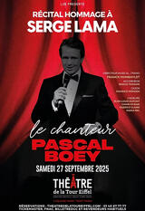 PASCAL BOEY - Récital hommage à SERGE LAMA
