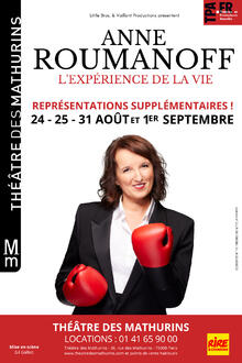 ANNE ROUMANOFF - L’expérience de la vie