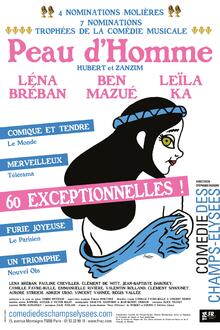 Peau d'Homme, Théâtre de la Comédie des Champs-Elysées