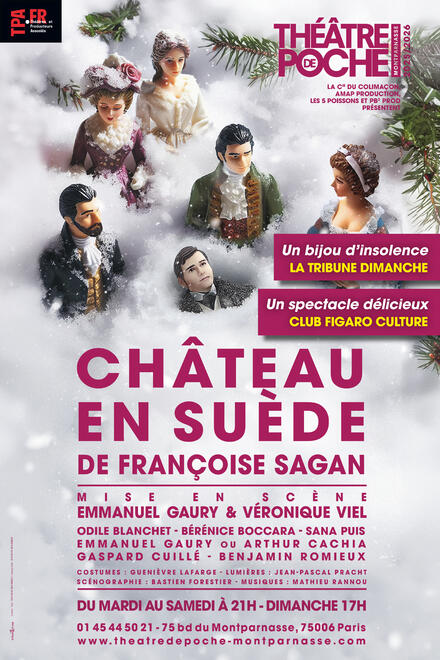 CHÂTEAU EN SUÈDE au Théâtre de Poche-Montparnasse