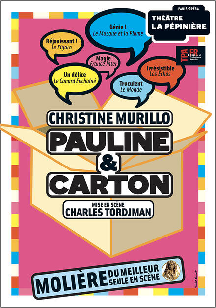 Pauline & Carton au Théâtre de La Pépinière