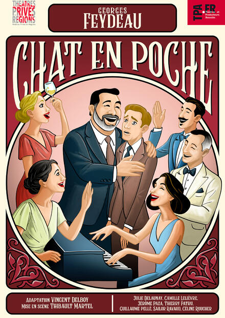 CHAT EN POCHE de Georges Feydeau au Théâtre de Jeanne