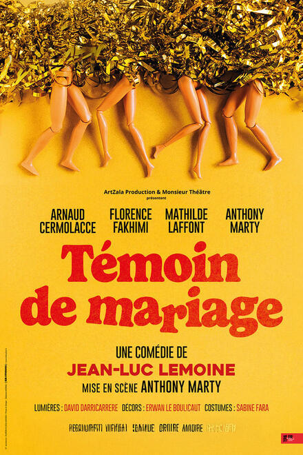 Témoin de mariage au Théâtre Monsieur Théâtre