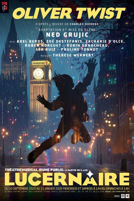 OLIVER TWIST au Théâtre Lucernaire