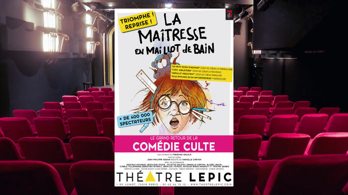 A voir en juin | « La Maîtresse en maillot de bain&nbsp;» de retour à Paris dans le 18ème et toujours aussi fraiche depuis le Festival Off d’Avignon de 2011