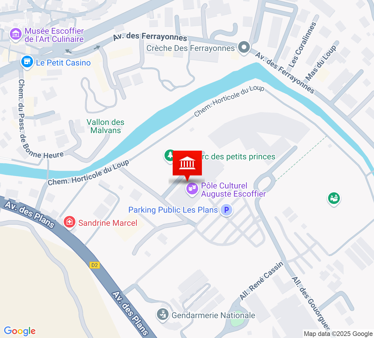 Plan d’accès Salle Irène Kenin