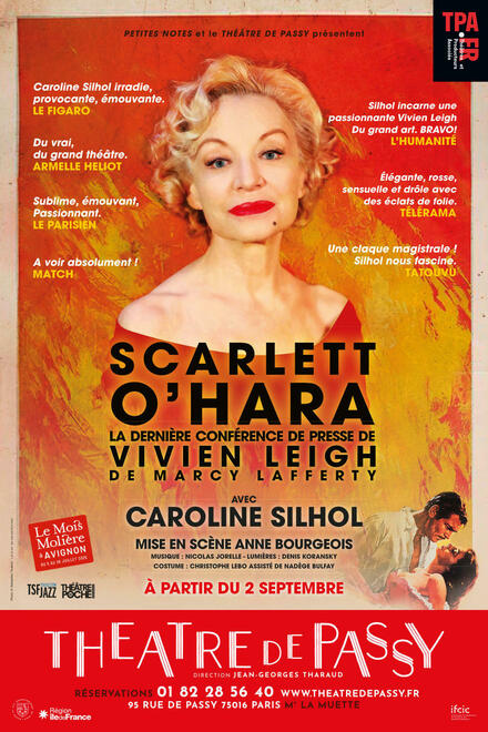 Scarlett O'Hara - La dernière conférence de presse de Vivien Leigh au Théâtre de Passy