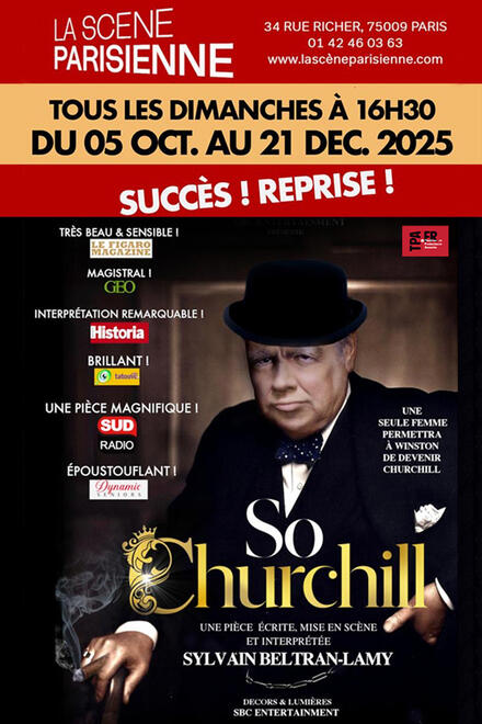 So Churchill au Théâtre La Scène Parisienne
