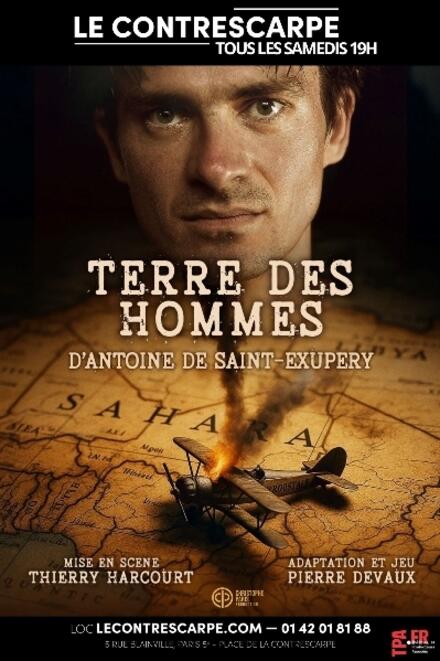 Terre des hommes au Théâtre Le Contrescarpe