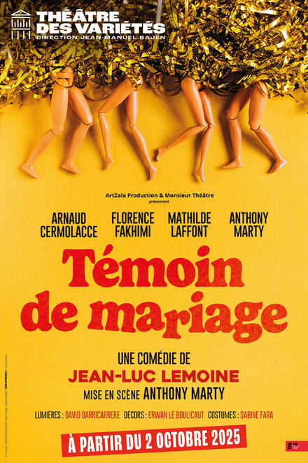 Témoin de mariage au Théâtre des Variétés