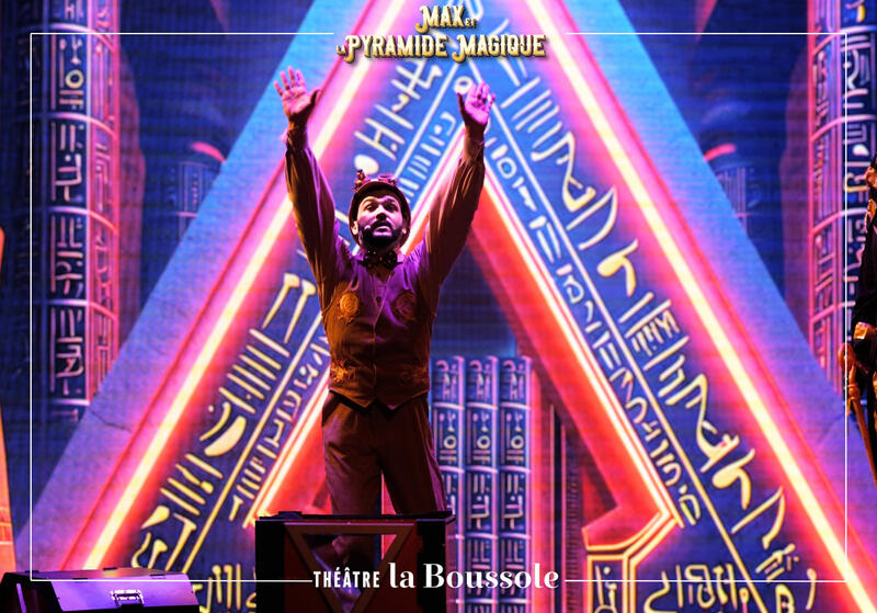 Max et la pyramide magique au Théâtre La Boussole