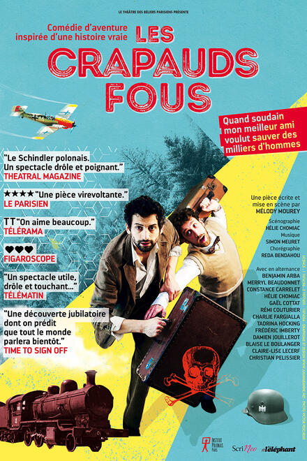 Les crapauds fous au Théâtre Les Béliers en Tournée