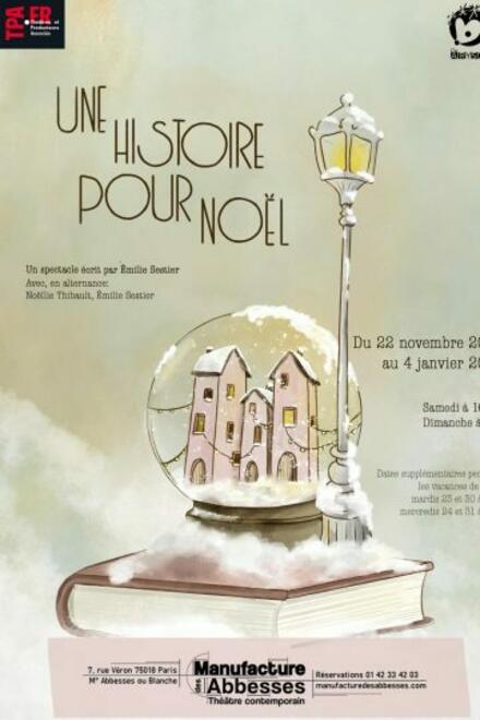 Une histoire pour Noël au Théâtre la Manufacture des Abbesses