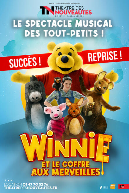 Winnie et le coffre aux merveilles au Théâtre des Nouveautés