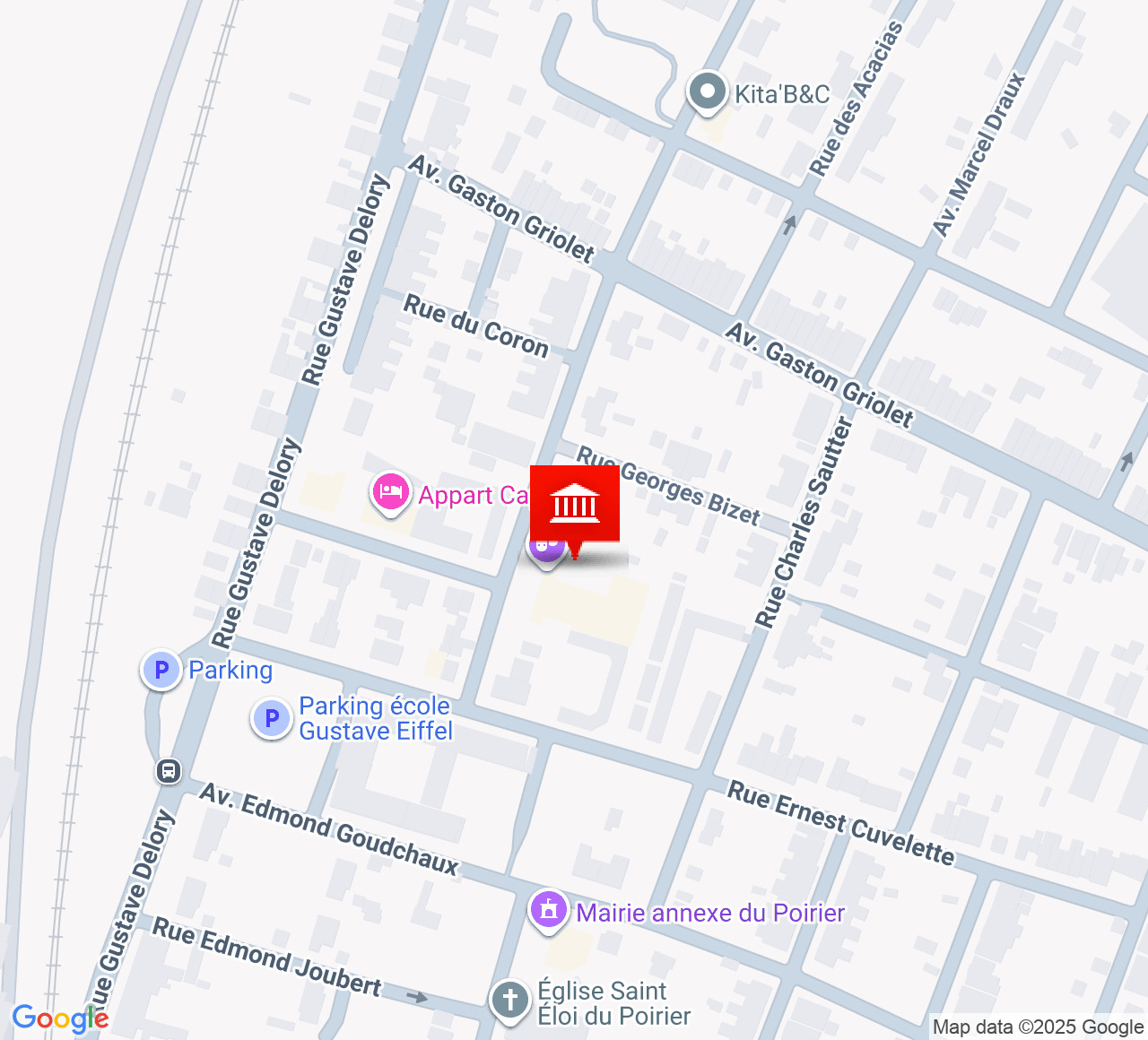 Plan d’accès Théâtre des Forges René Carpentier