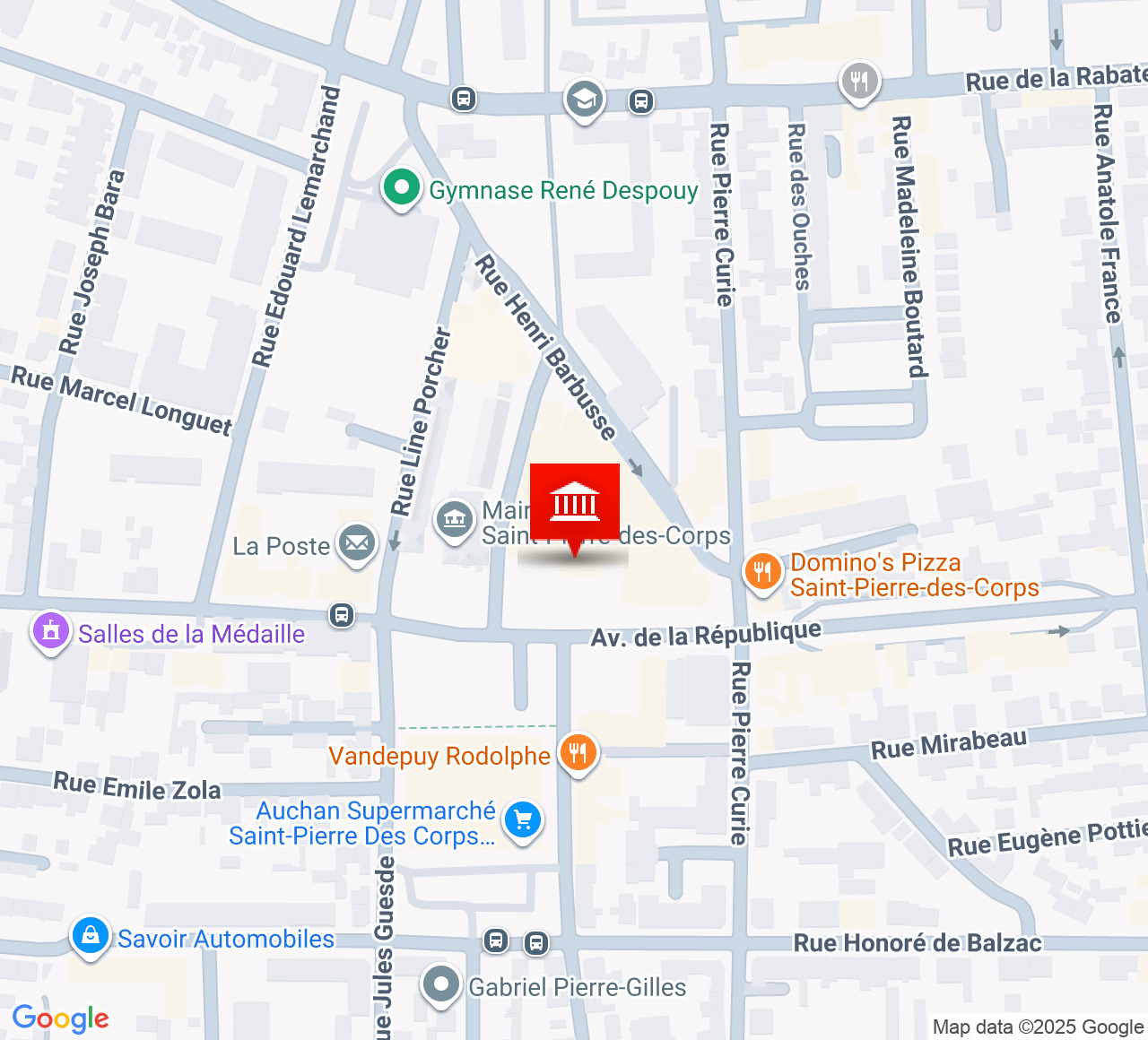 Plan d’accès Centre culturel