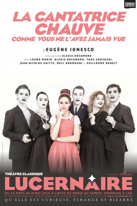 La cantatrice chauve au Théâtre Lucernaire