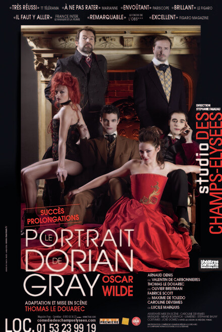 Le Portrait de Dorian Gray au Théâtre Studio des Champs-Elysées