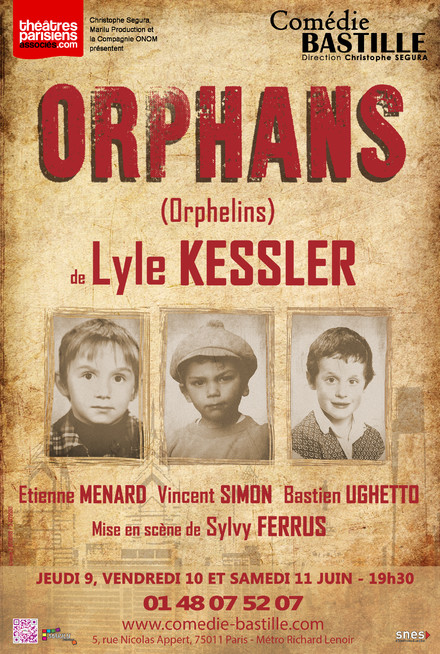 Orphans au Théâtre Comédie Bastille