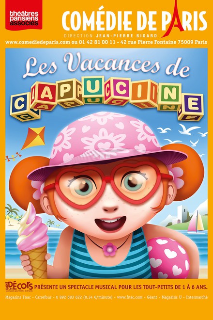 Les Vacances de Capucine au Théâtre Comédie de Paris